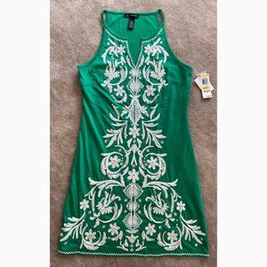 INC Kelly Green Jersey Dress